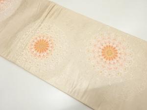 アンティーク　華紋織り出し袋帯（材料）